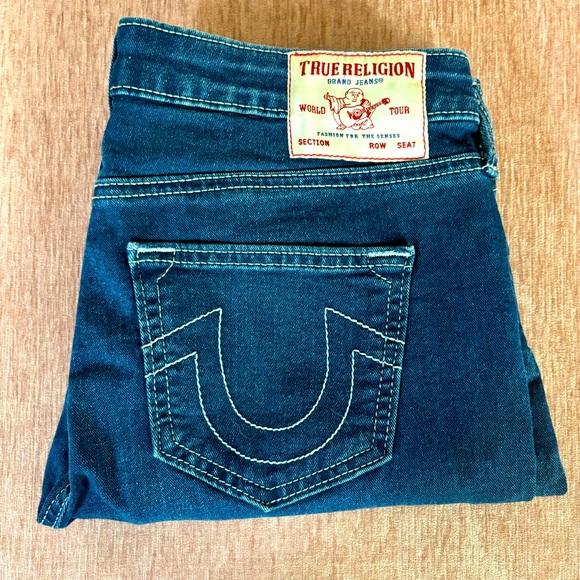 True Religion Denim - True religion Jennie midrise super skinny jeans full length
